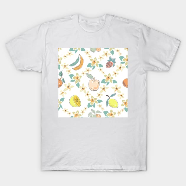 Fruits T-Shirt by KristinaStellar 